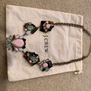 Jcrew costume jewelry chunky statement necklace